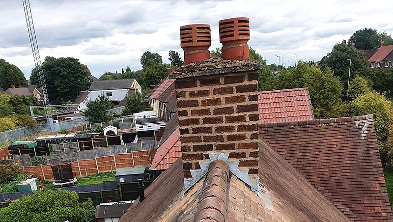 Ridge and missing tiles