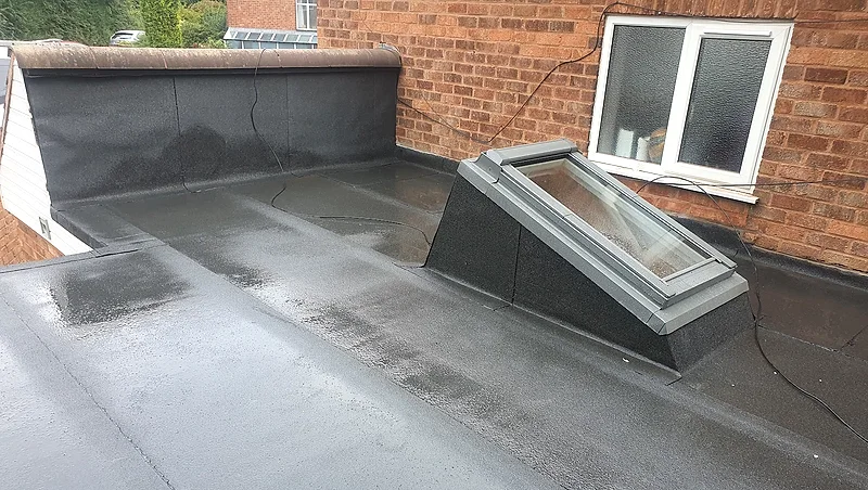 Flat roofing